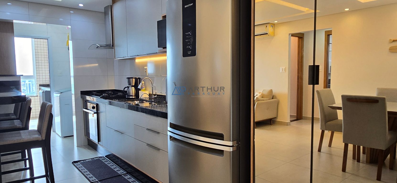 Apartamento 2 dormitórios frente mar à venda no Maracanã, Praia Grande – 83 m² - foto 14