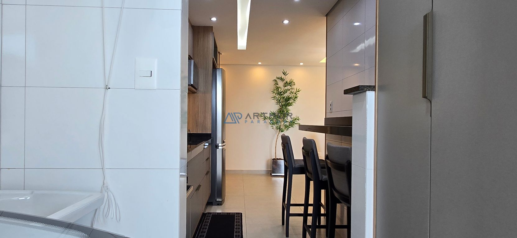Apartamento 2 dormitórios frente mar à venda no Maracanã, Praia Grande – 83 m² - foto 16