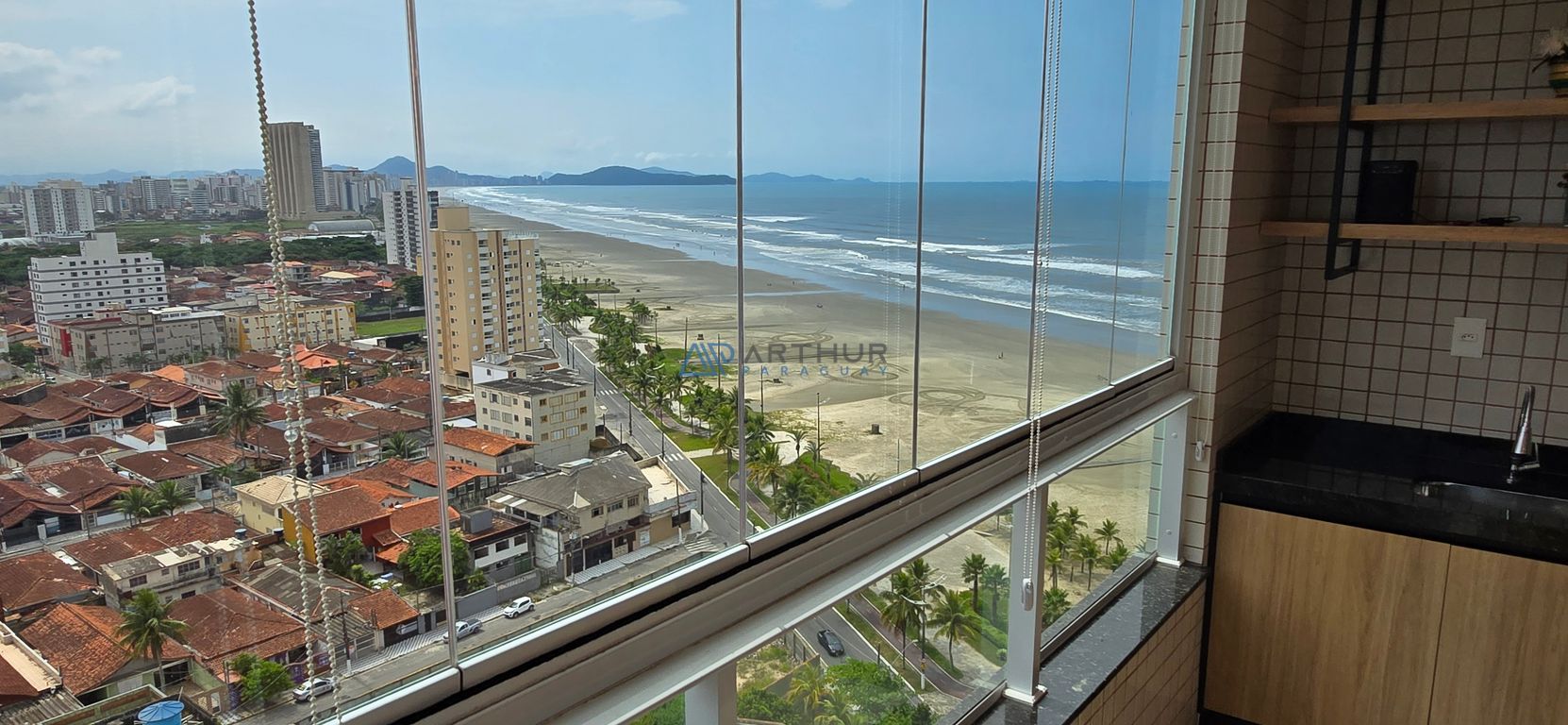 Apartamento 2 dormitórios frente mar à venda no Maracanã, Praia Grande – 83 m² - foto 3