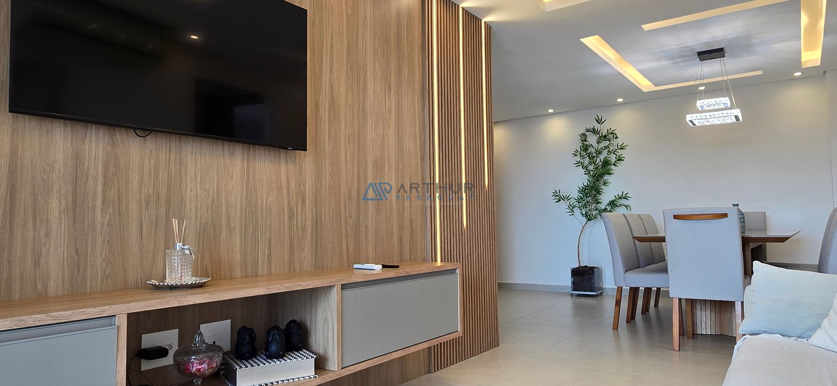 Apartamento 2 dormitórios frente mar à venda no Maracanã, Praia Grande – 83 m² - foto 8
