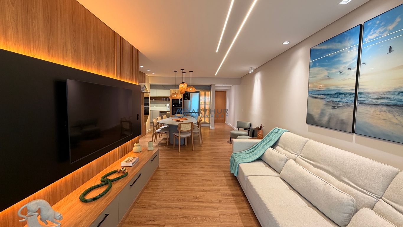 Apartamento 3 dormitórios frente mar à venda no Caiçara, Praia Grande – 142 m² - foto 1