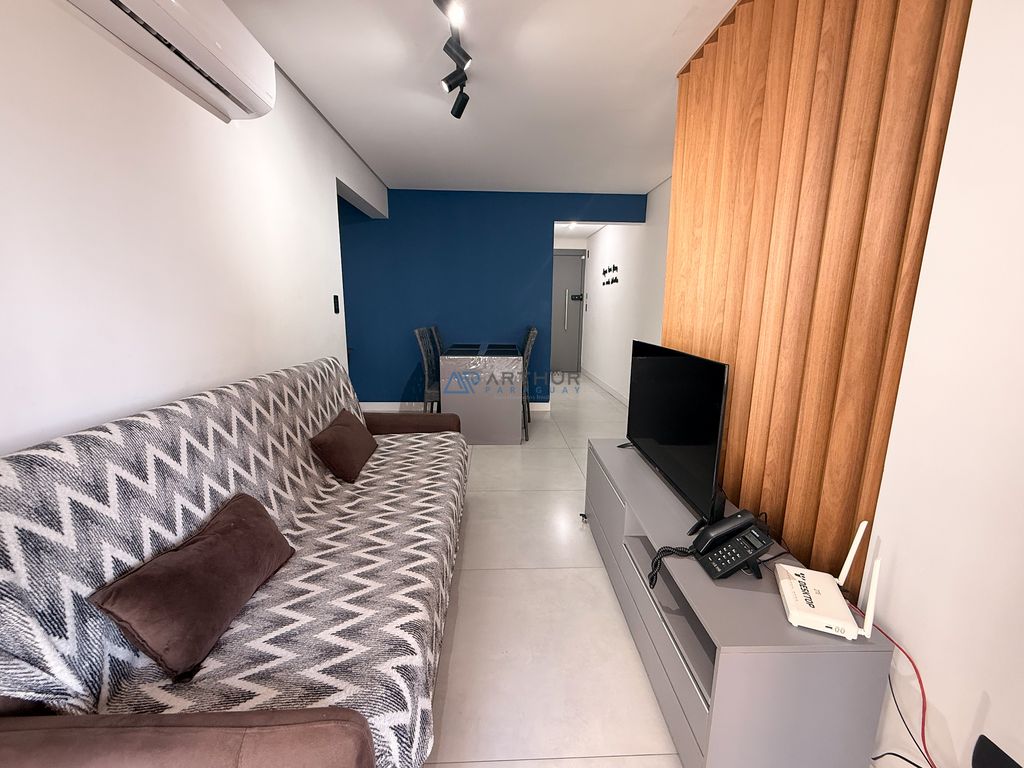Flat 1 dormitório à venda no Caiçara, Praia Grande – 48 m² - foto 1