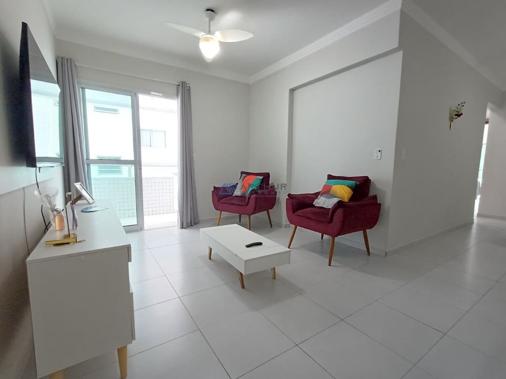 Apartamento 3 dormitórios para alugar na Guilhermina, Praia Grande – 111 m² - foto 1