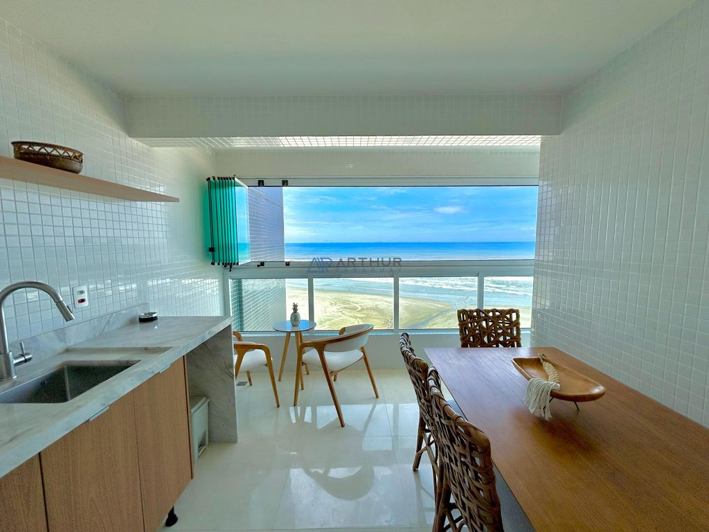 Apartamento 3 dormitórios frente mar à venda no Maracanã, Praia Grande – 115 m² - foto 3