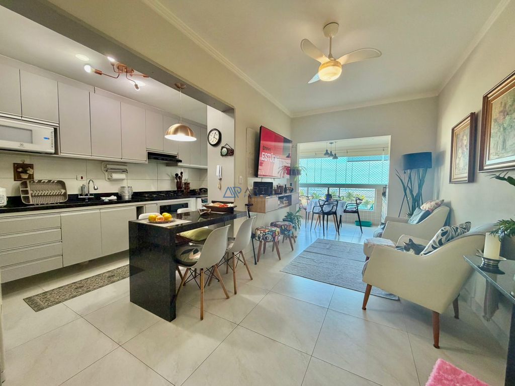 Apartamento 2 dormitórios frente mar à venda no Mirim, Praia Grande – 76 m² - foto 3