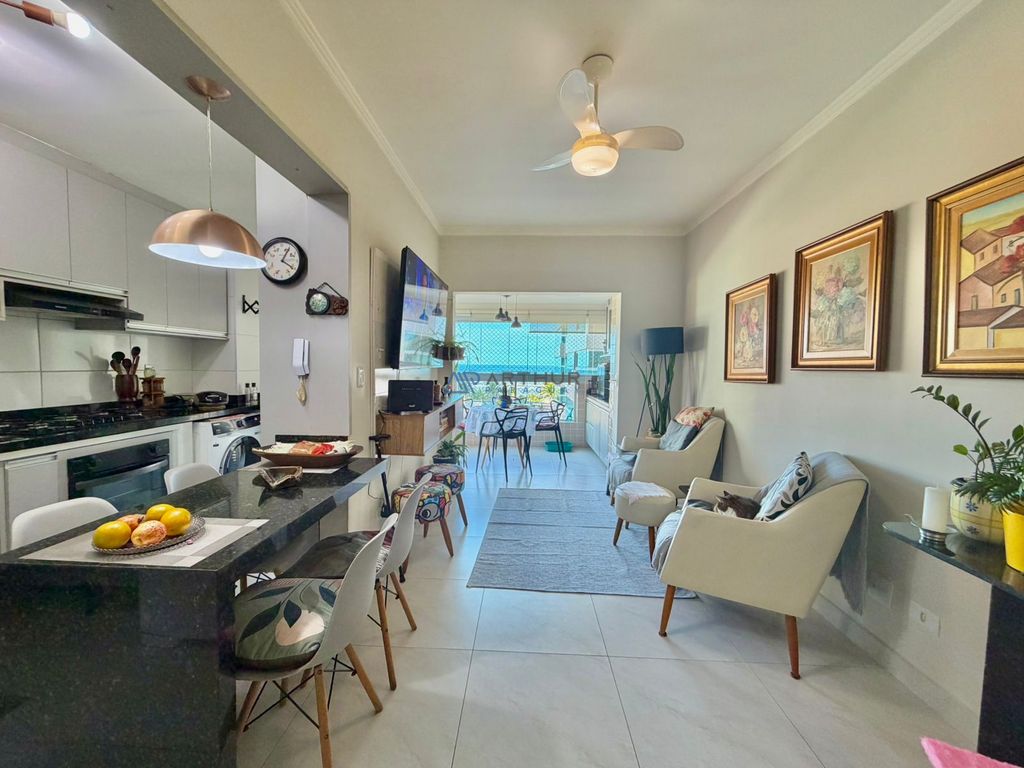 Apartamento 2 dormitórios frente mar à venda no Mirim, Praia Grande – 76 m² - foto 4
