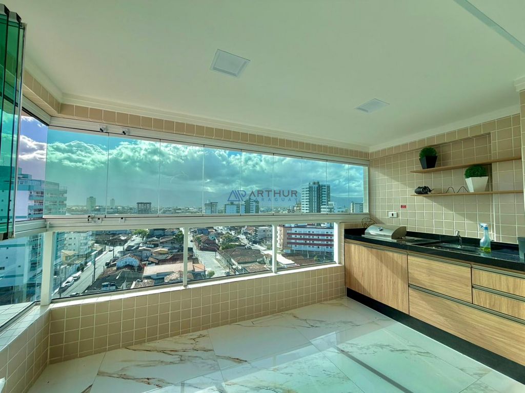 Apartamento 2 dormitórios frente mar à venda no Mirim, Praia Grande – 76 m² - foto 1