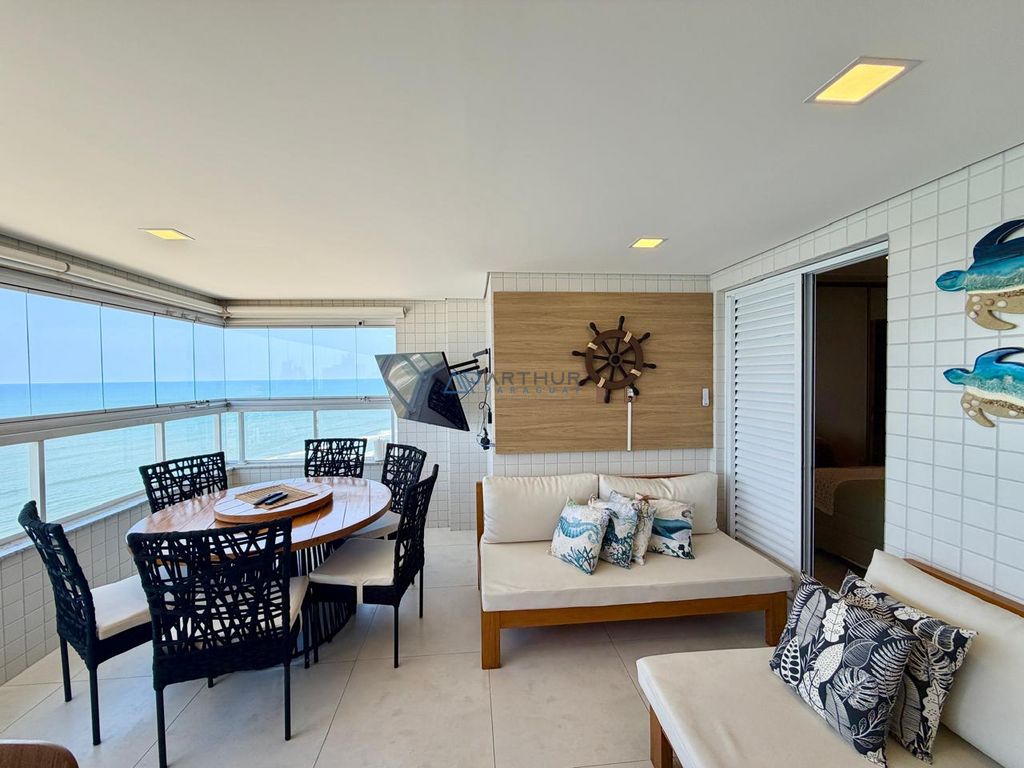 Apartamento 3 dormitórios frente mar à venda no Caiçara, Praia Grande – 140 m² - foto 2