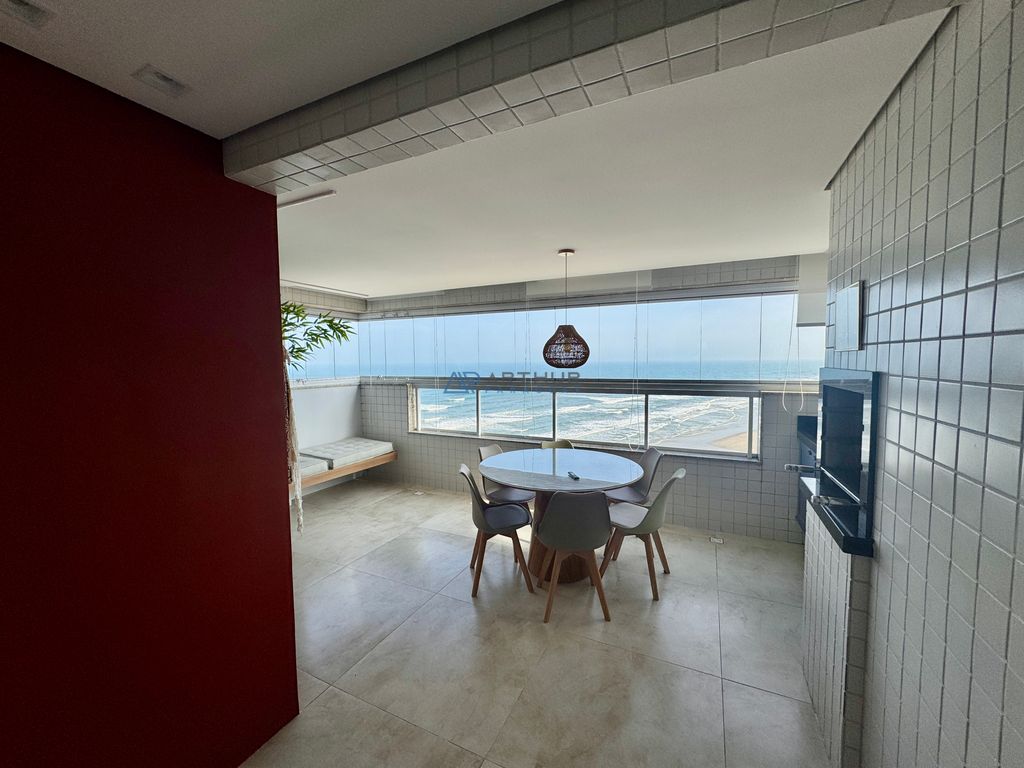 Apartamento 2 dormitórios frente mar à venda no Caiçara, Praia Grande – 90 m² - foto 2