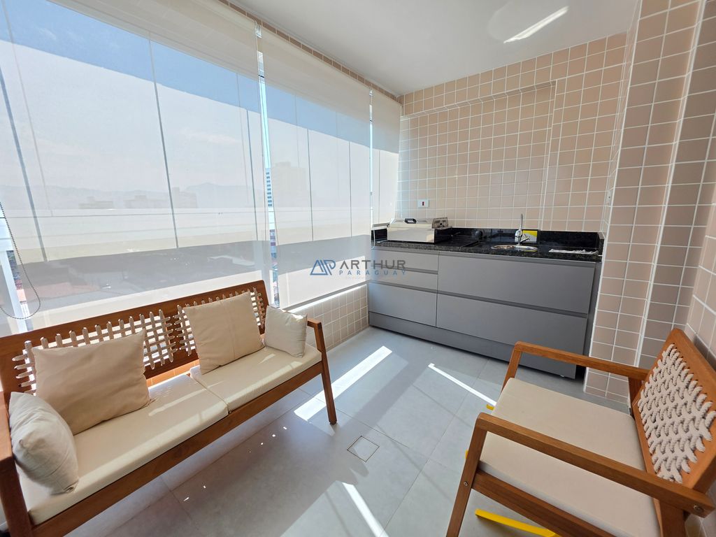 Apartamento 2 dormitórios frente mar à venda no Mirim, Praia Grande – 75 m² - foto 3