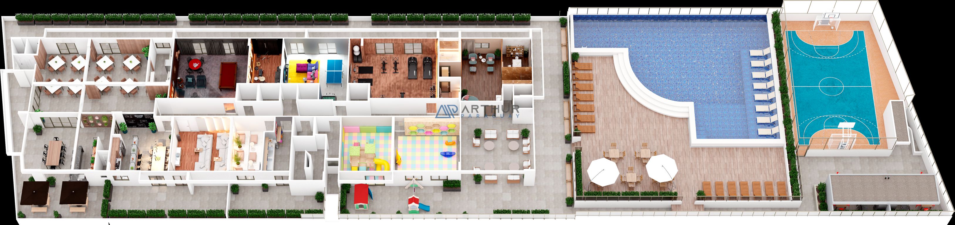 Apartamento 2 dormitórios à venda no Aviação, Praia Grande – 93 m² - foto 75