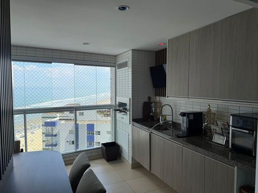 Apartamento 3 dormitórios frente mar à venda no Boqueirão, Praia Grande – 101 m² - foto principal