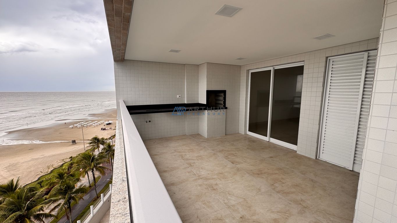 Apartamento 3 dormitórios frente mar à venda no Caiçara, Praia Grande – 117 m² - foto 1