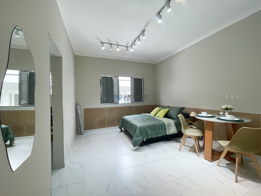 Kitnet 1 dormitório à venda no Boqueirão, Praia Grande – 29 m² - foto 1