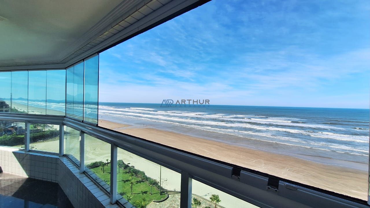 Apartamento 3 dormitórios frente mar à venda no Solemar, Praia Grande – 104 m² - foto 1