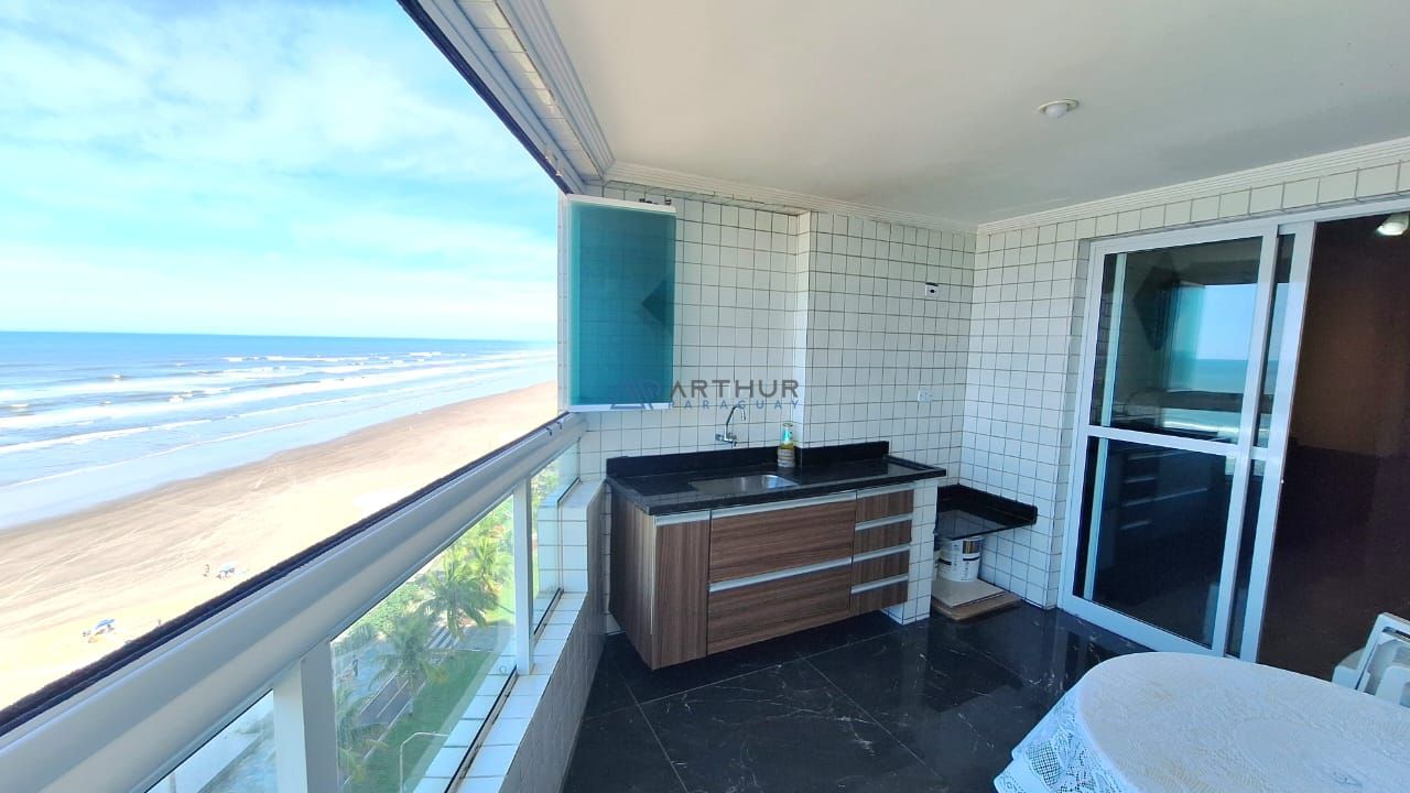 Apartamento 3 dormitórios frente mar à venda no Solemar, Praia Grande – 104 m² - foto 2