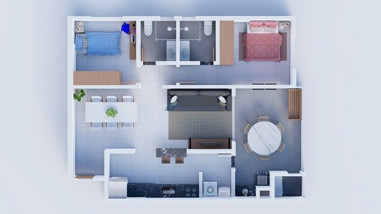 Apartamento 2 dormitórios à venda na Guilhermina, Praia Grande – 82 m² - foto 15