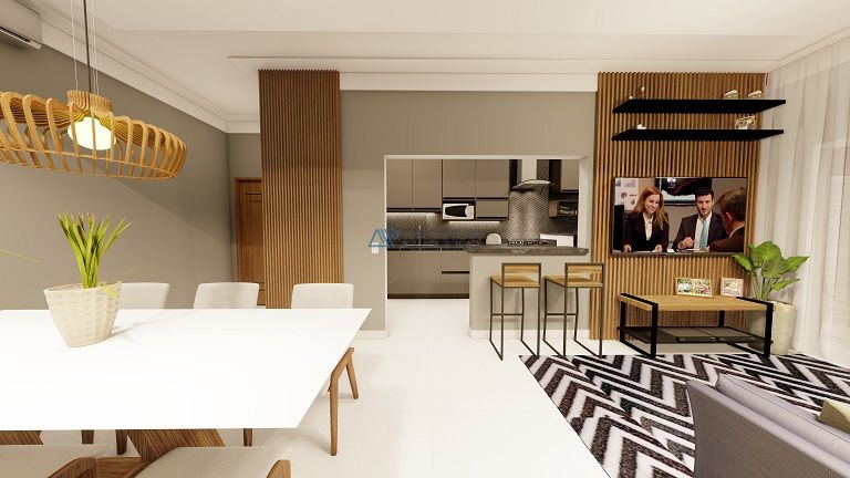 Apartamento 2 dormitórios à venda na Guilhermina, Praia Grande – 82 m² - foto 1