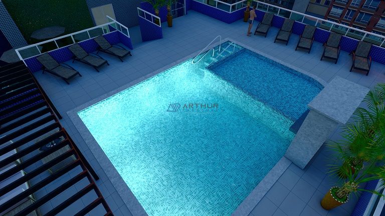Apartamento 2 dormitórios à venda na Guilhermina, Praia Grande – 82 m² - foto 9