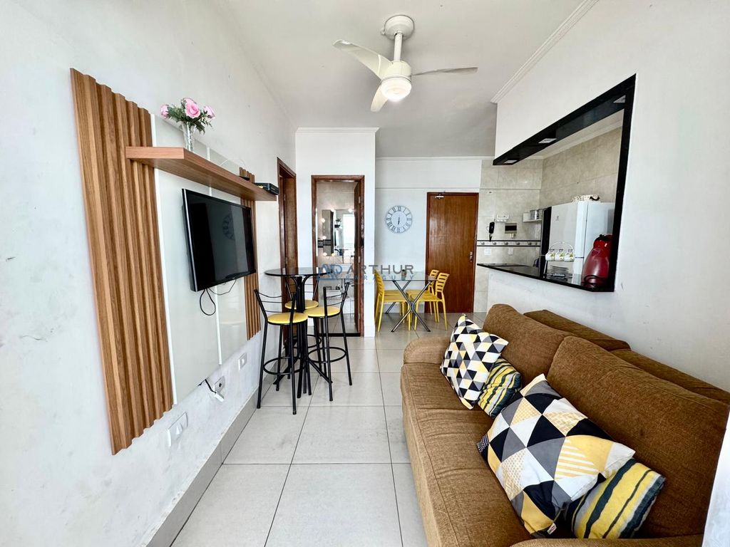 Apartamento 1 dormitório frente mar à venda no Maracanã, Praia Grande – 40 m² - foto 6