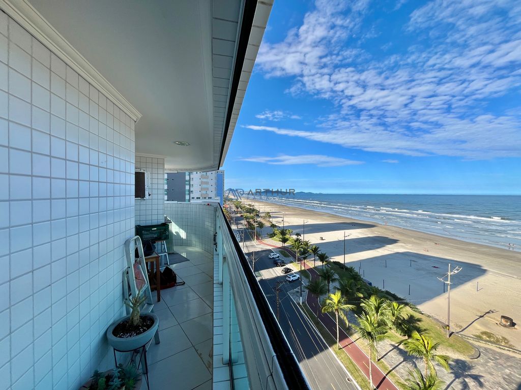 Apartamento 3 dormitórios frente mar à venda no Maracanã, Praia Grande – 108 m² - foto 3