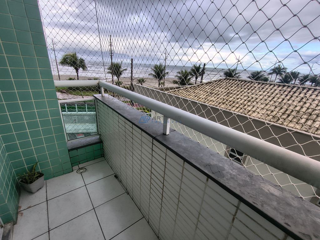 Apartamento 1 dormitório frente mar à venda no Caiçara, Praia Grande – 45 m² - foto 1