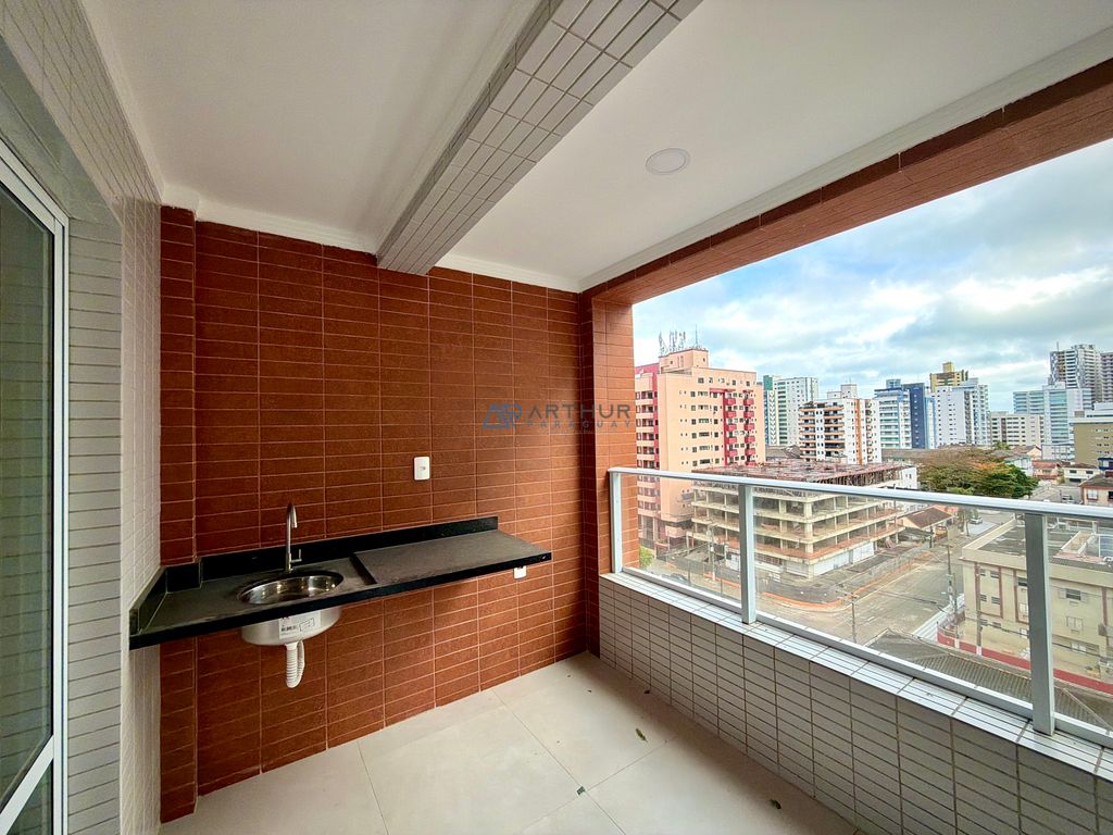 Apartamento 2 dormitórios à venda na Guilhermina, Praia Grande – 68 m² - foto 3
