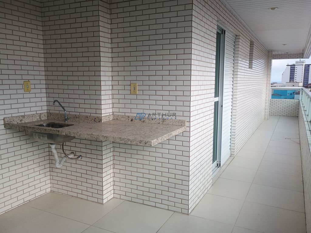 Apartamento 3 dormitórios para alugar no Boqueirão, Praia Grande – 121 m² - foto 1