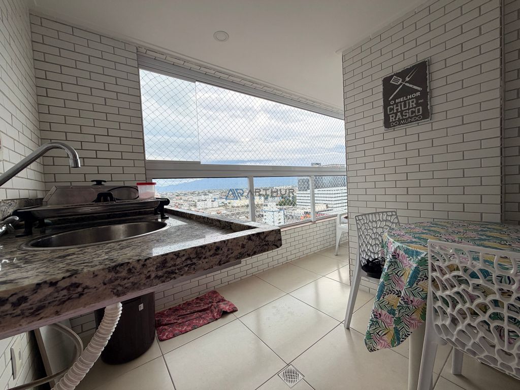 Apartamento 2 dormitórios à venda na Guilhermina, Praia Grande – 72 m² - foto 1