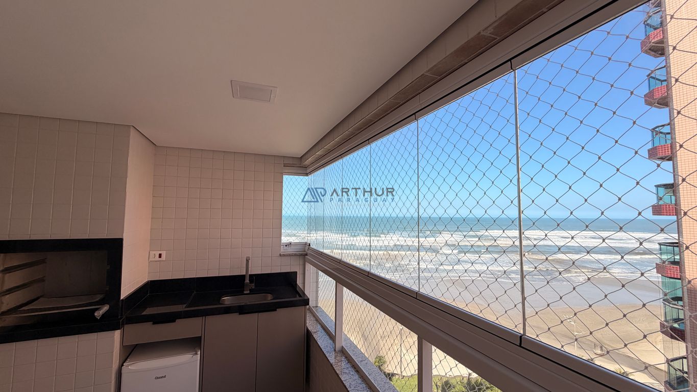 Apartamento 2 dormitórios frente mar à venda no Caiçara, Praia Grande – 83 m² - foto 3