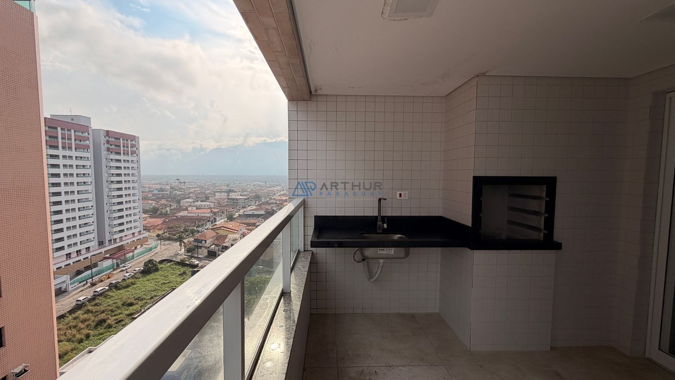 Apartamento 2 dormitórios frente mar à venda no Caiçara, Praia Grande – 83 m² - foto 2