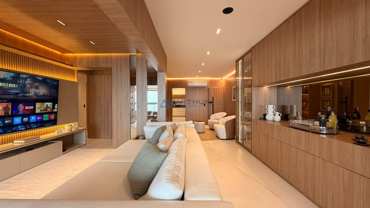 Apartamento 3 dormitórios frente mar à venda no Caiçara, Praia Grande – 183 m² - foto 7