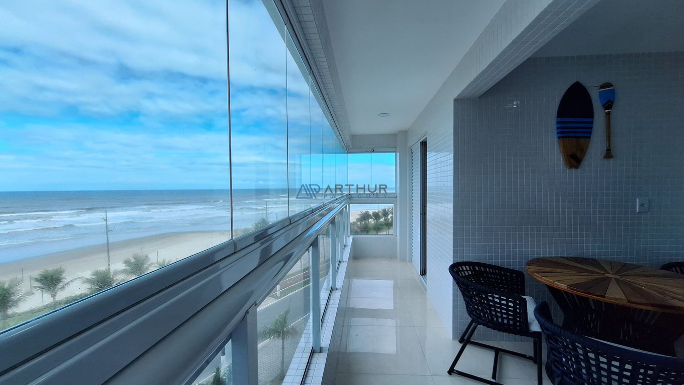 Apartamento 3 dormitórios frente mar à venda no Maracanã, Praia Grande – 114 m² - foto 2