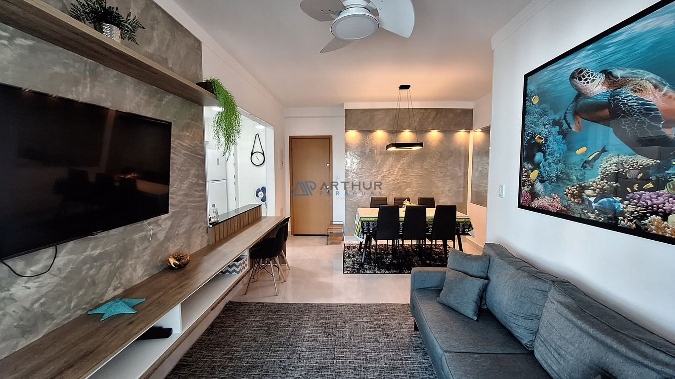 Apartamento 2 dormitórios frente mar à venda no Centro, Mongaguá – 78 m² - foto 1