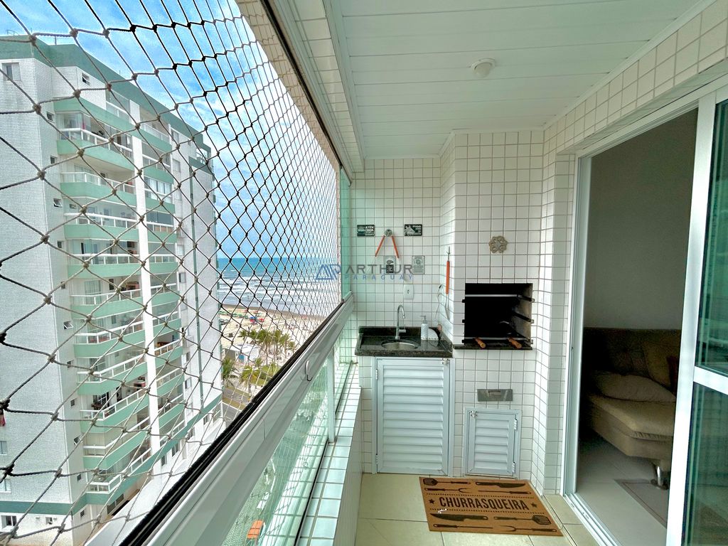 Apartamento 2 dormitórios frente mar à venda no Caiçara, Praia Grande – 79 m² - foto 1