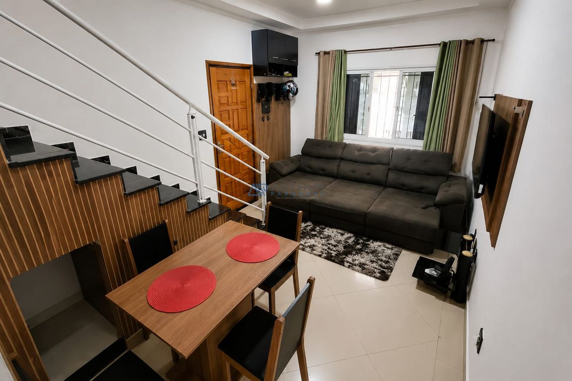 Sobrado 2 dormitórios à venda no Aviação, Praia Grande – 90 m² - foto 1