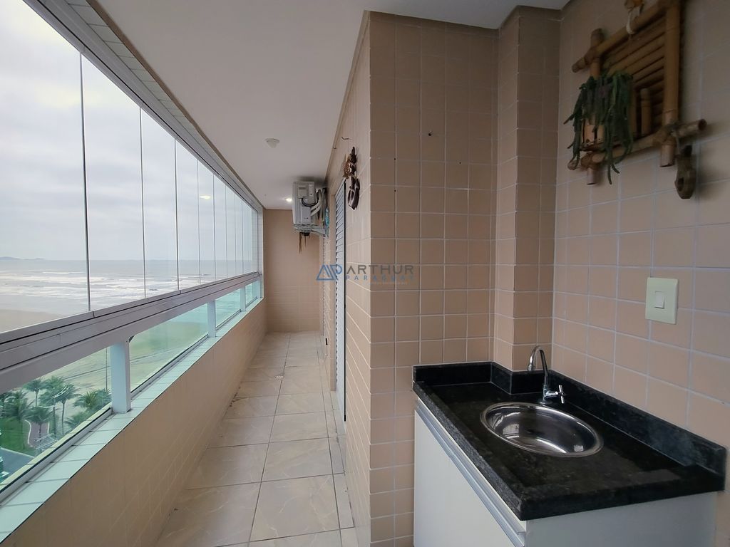 Apartamento 2 dormitórios frente mar à venda no Caiçara, Praia Grande – 83 m² - foto 2