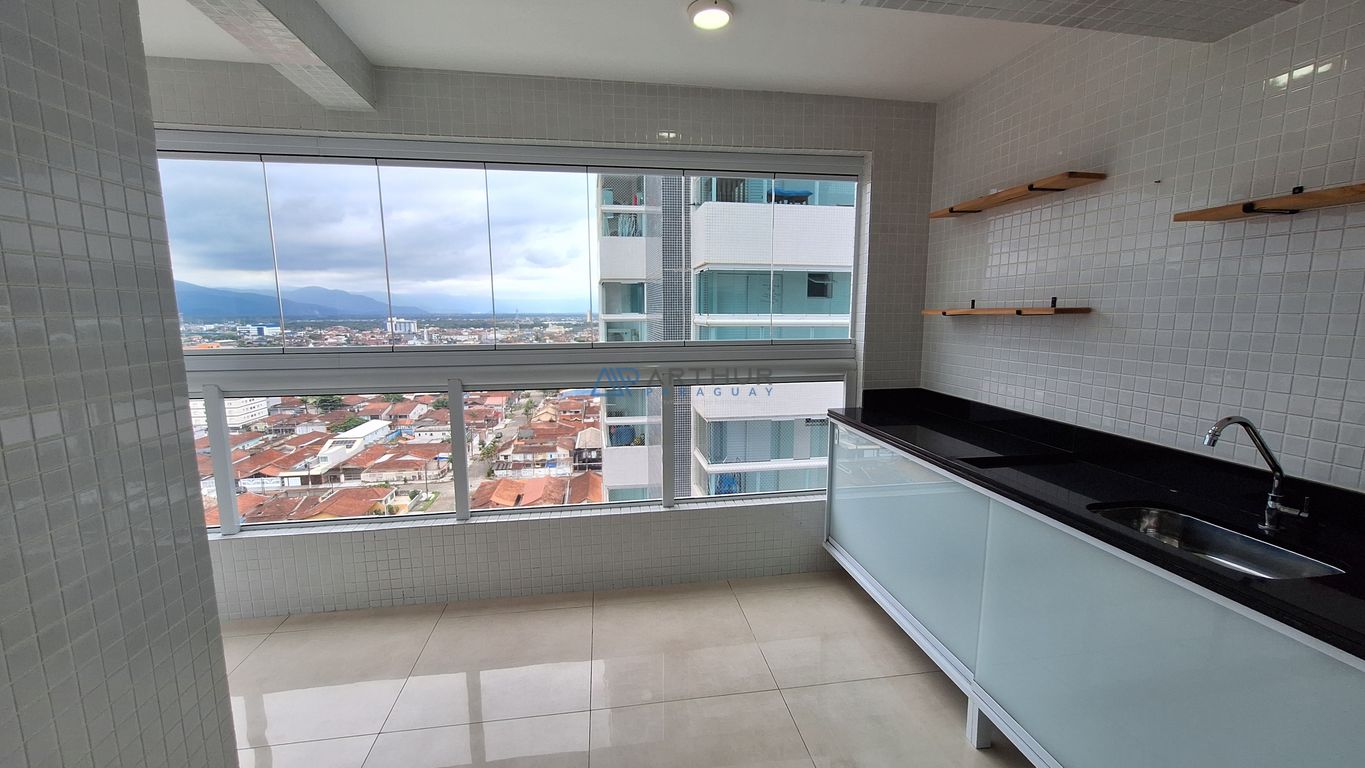 Apartamento 2 dormitórios frente mar à venda no Maracanã, Praia Grande – 76 m² - foto 3