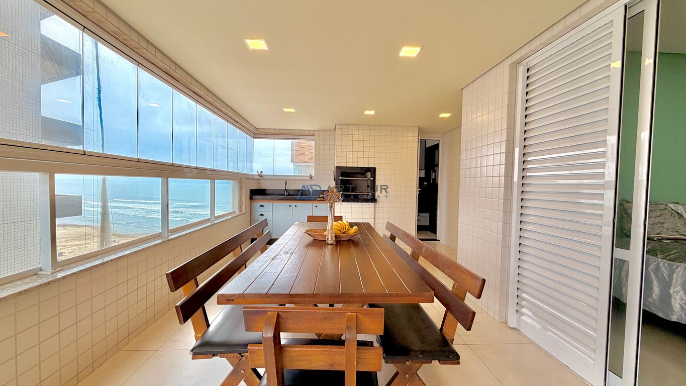 Apartamento 3 dormitórios frente mar à venda no Caiçara, Praia Grande – 118 m² - foto 5