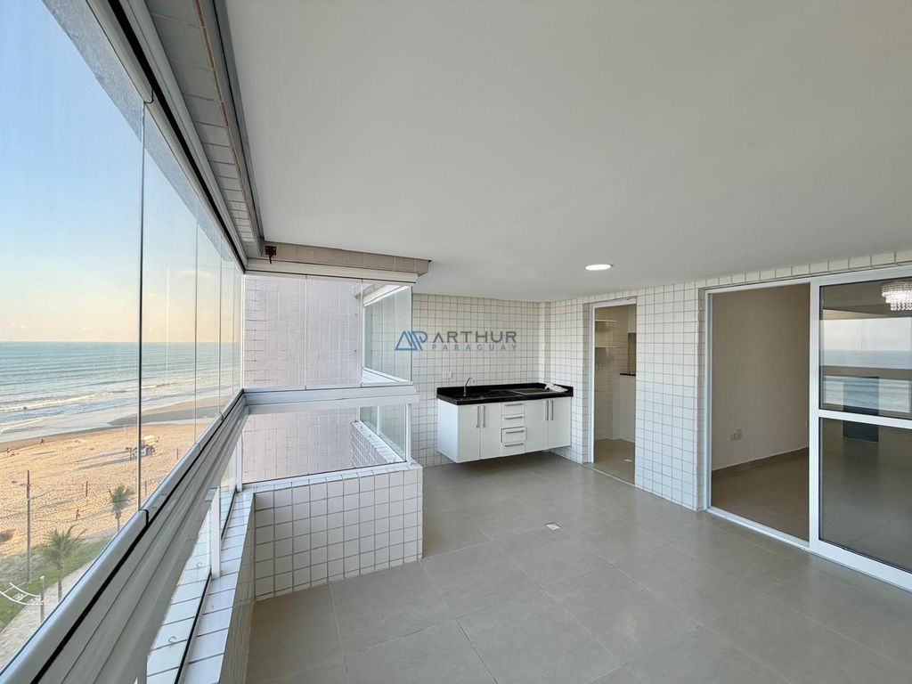Apartamento 2 dormitórios frente mar à venda no Maracanã, Praia Grande – 78 m² - foto 1