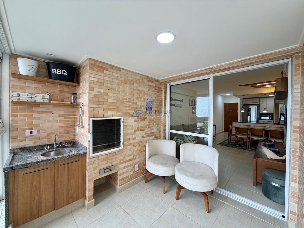Apartamento 3 dormitórios frente mar à venda na Guilhermina, Praia Grande – 97 m² - foto 3