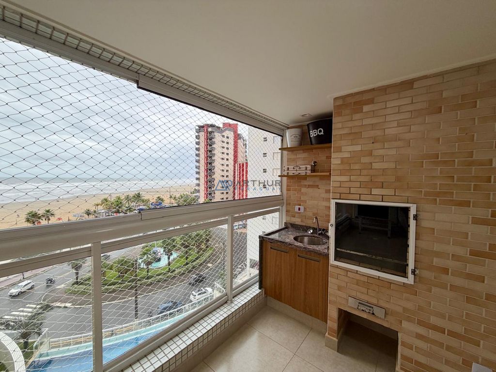 Apartamento 3 dormitórios frente mar à venda na Guilhermina, Praia Grande – 97 m² - foto 4