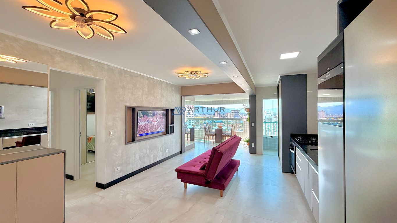 Apartamento 2 dormitórios frente mar à venda no Caiçara, Praia Grande – 82 m² - foto 12