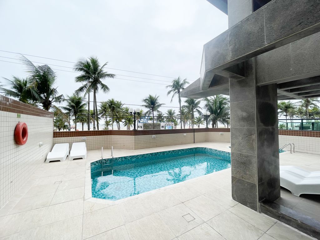 Apartamento 2 dormitórios frente mar à venda no Aviação, Praia Grande – 93 m² - foto 1