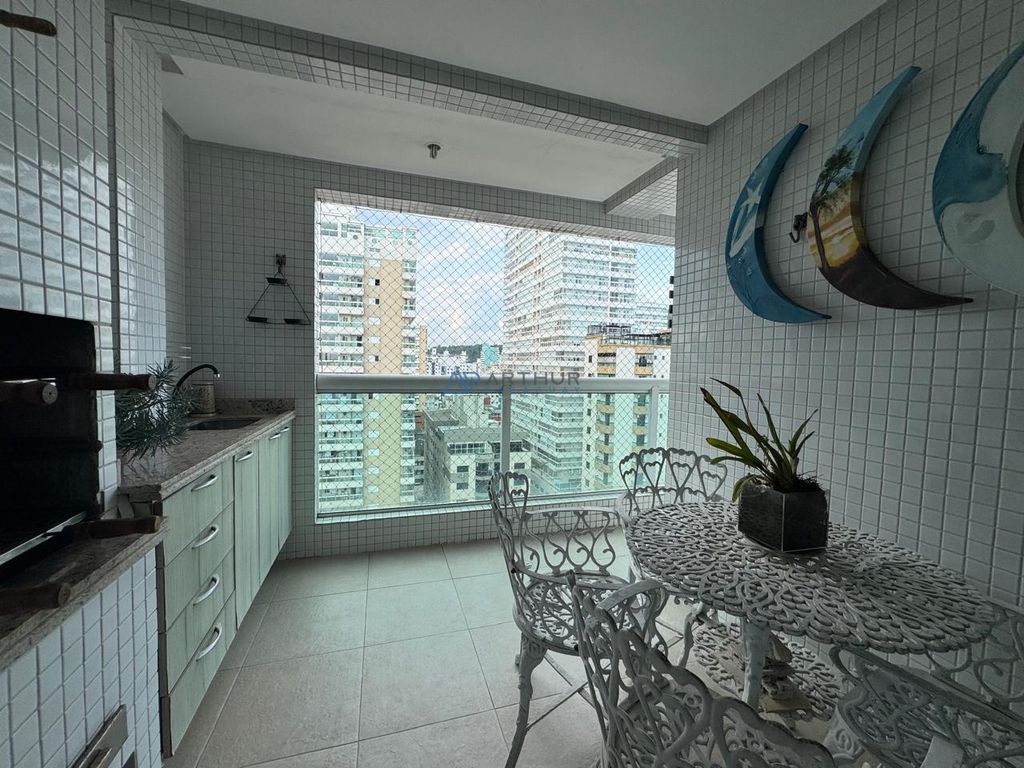 Apartamento 2 dormitórios frente mar à venda no Canto do Forte, Praia Grande – 96 m² - foto 1