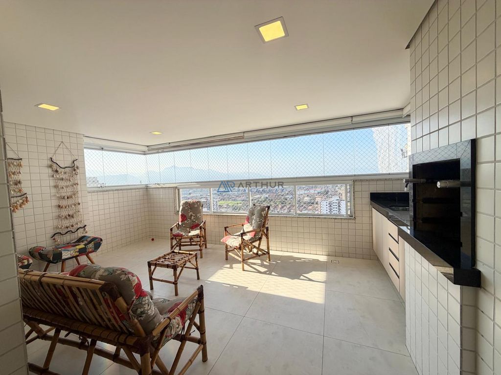 Apartamento 2 dormitórios frente mar à venda no Caiçara, Praia Grande – 89 m² - foto 1