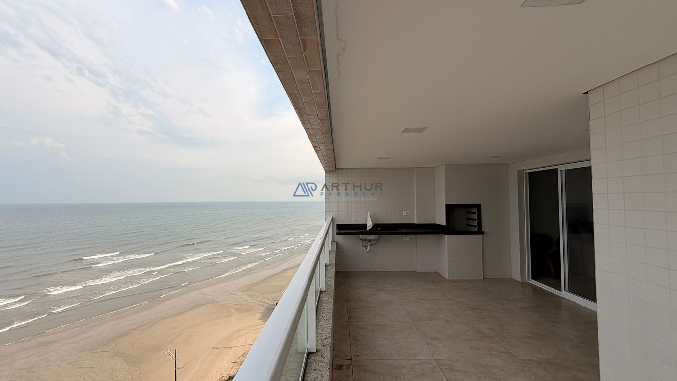 Apartamento 3 dormitórios frente mar à venda no Caiçara, Praia Grande – 116 m² - foto 1