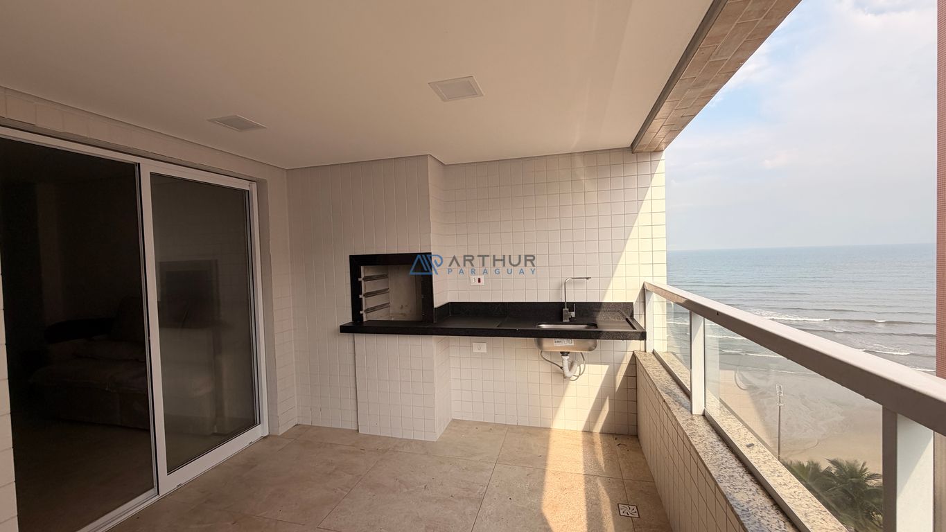 Apartamento 2 dormitórios frente mar à venda no Caiçara, Praia Grande – 86 m² - foto 1