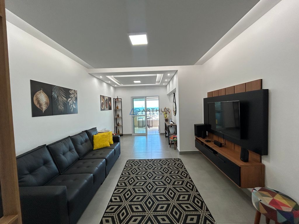 Apartamento 3 dormitórios frente mar à venda no Mirim, Praia Grande – 107 m² - foto 6