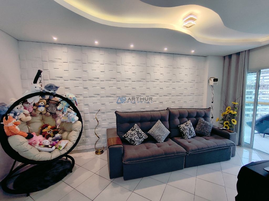 Apartamento 1 dormitório frente mar à venda no Aviação, Praia Grande – 75 m² - foto 2